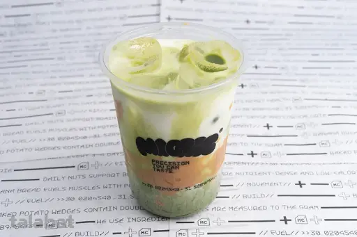 Iced PB Vanilla Matcha 