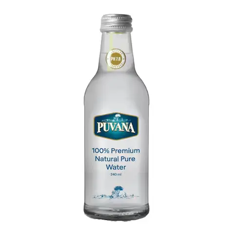 Glass Water Bottle